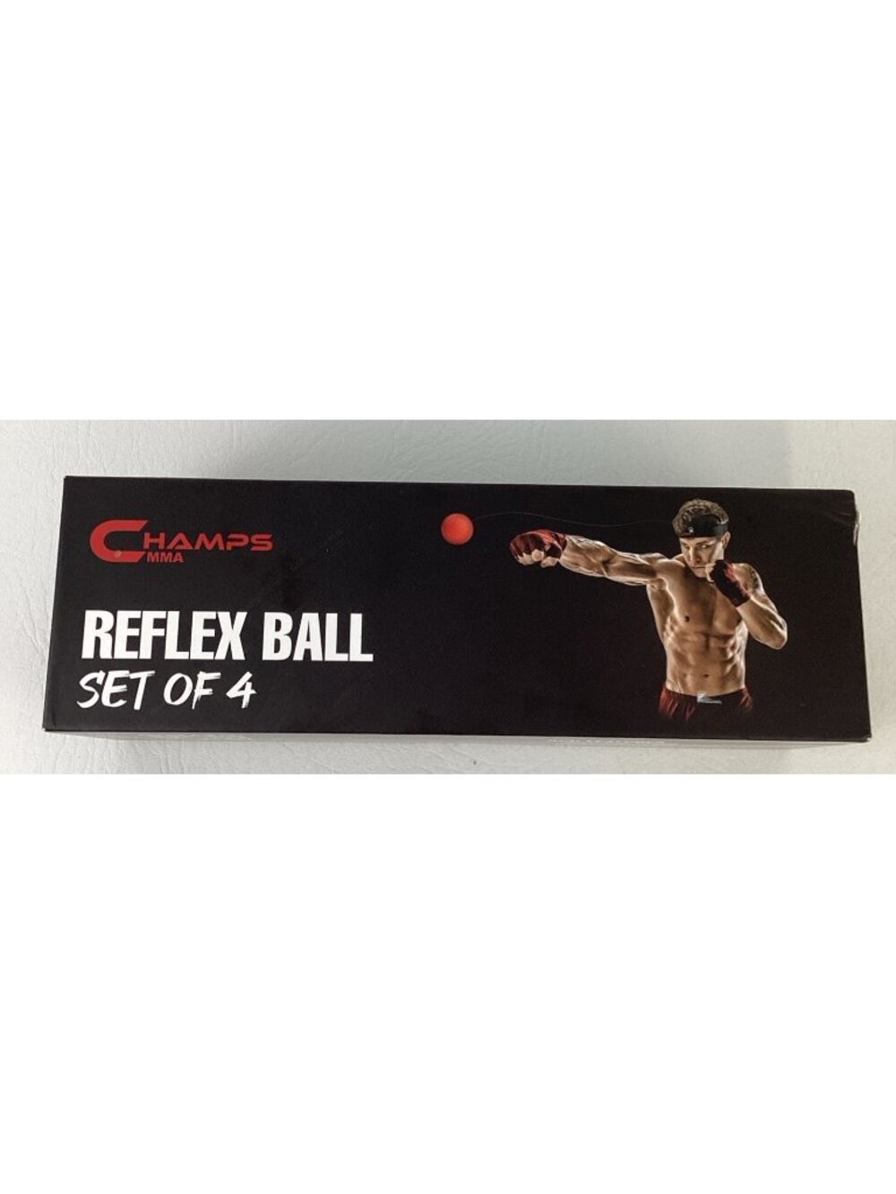 Champs MMA Reflex Ball Set Of 4 New open box with App Download Excercise